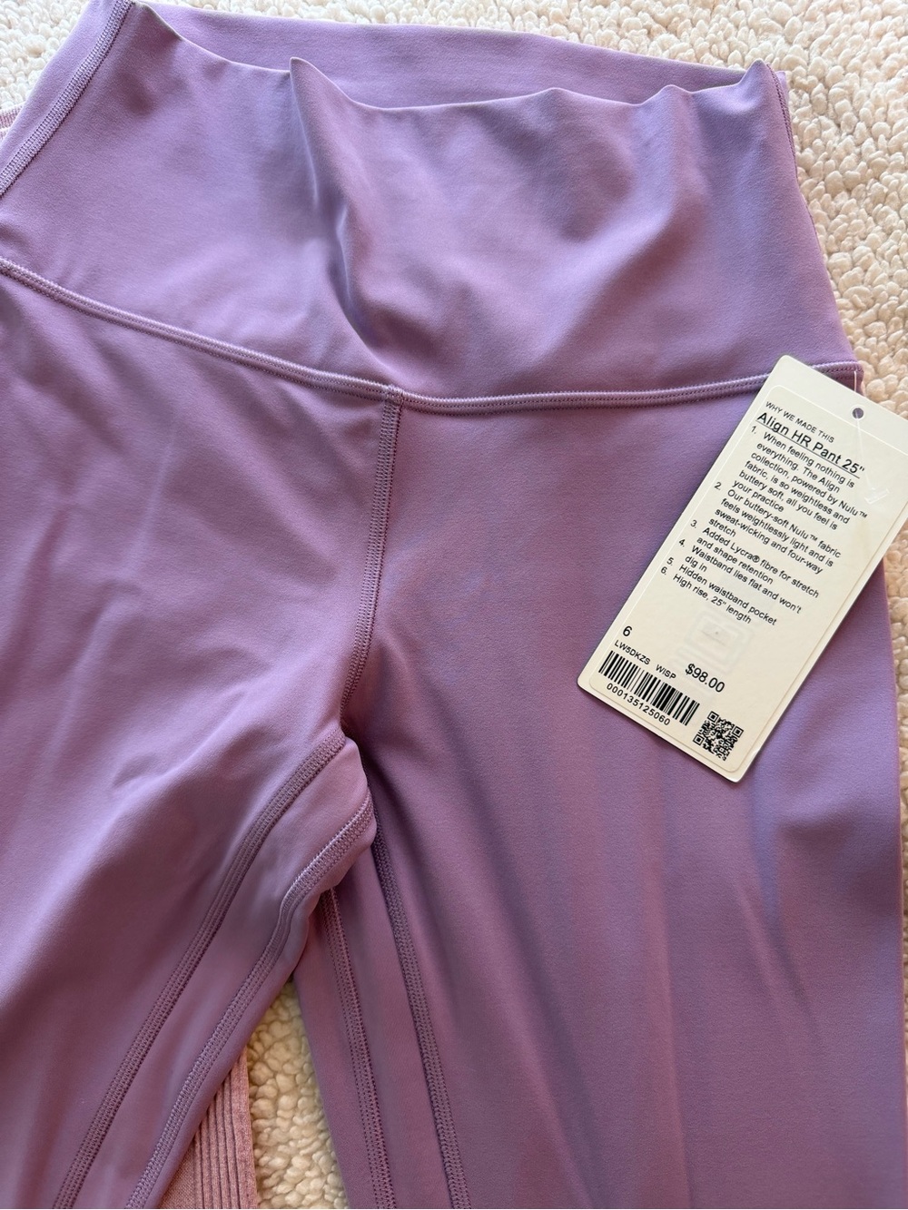 Bundle: NEW Lululemon leggings + Generic Women's booty-lifting yoga pants-2 pair